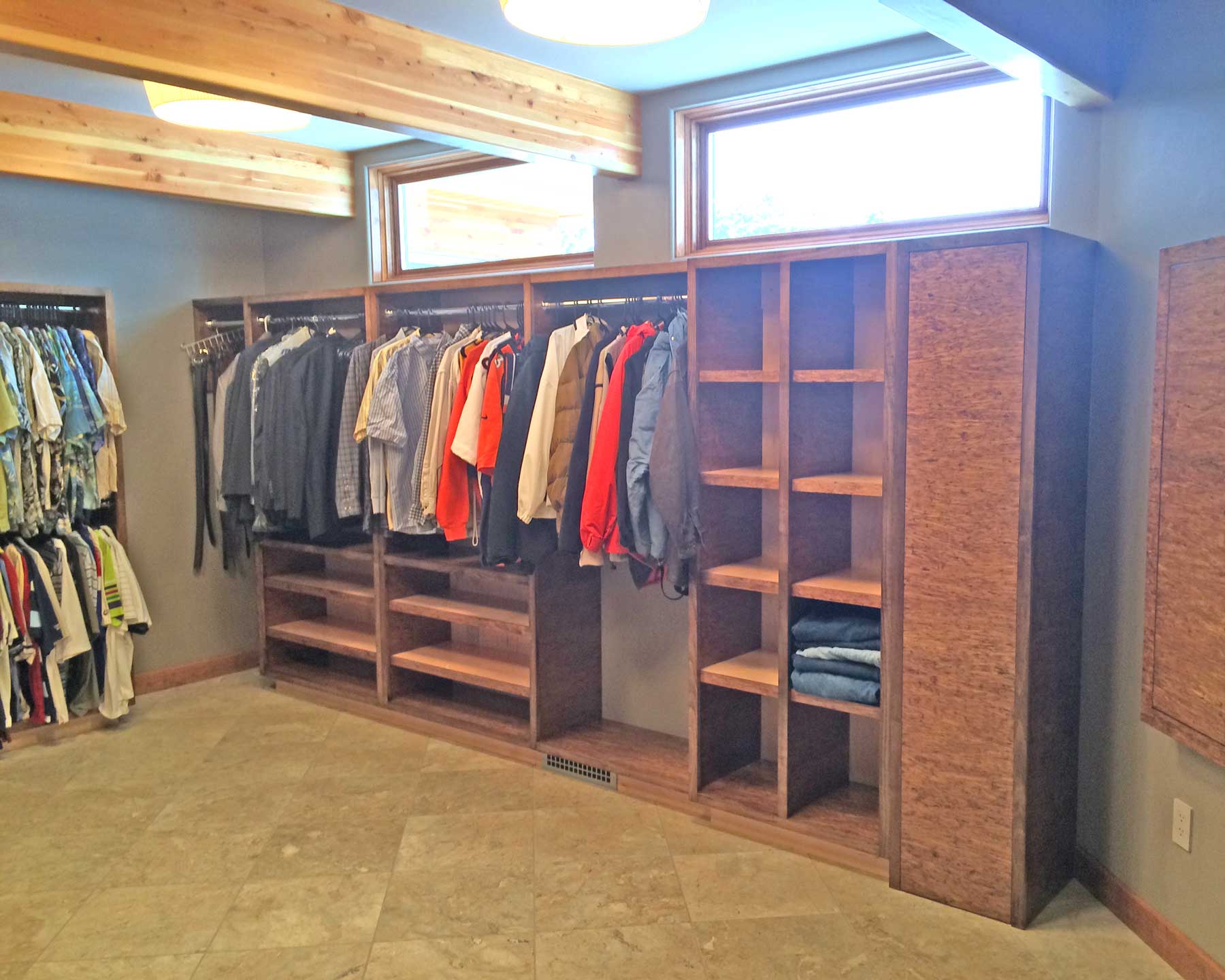 custom wood closet builder, sheridan wyoming