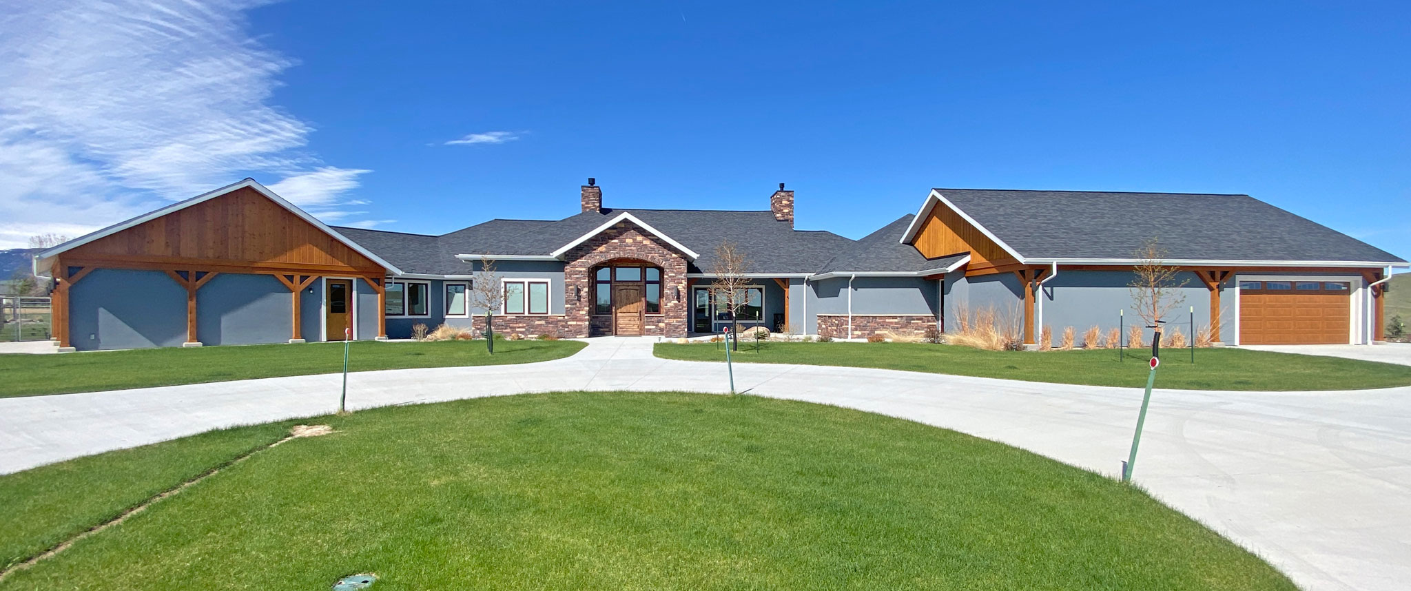 custom home by Cosner construction, Sheridan Wyoming