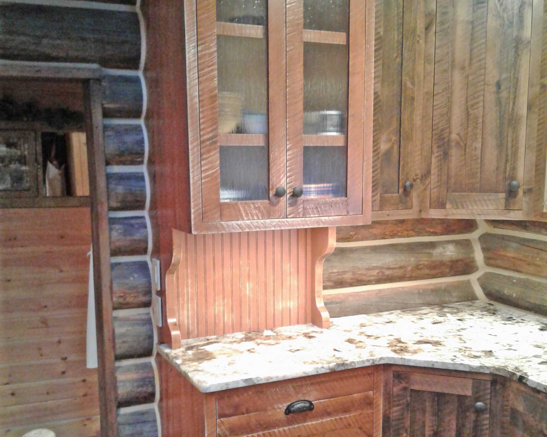 custom luxury home builder and custom kitchen cabinet builder, Cosner construction, Sheridan Wyoming