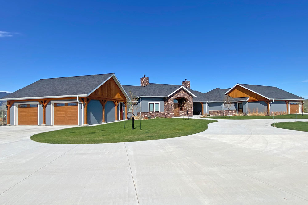 custom home by Cosner construction, Sheridan Wyoming